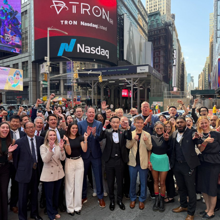 «NASDAQ — это только начало». Джастин Сан раскрыл планы проекта Tron
